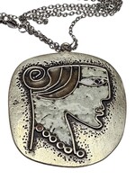 Percz János ötvösművész zománcozott medál láncon - 53373