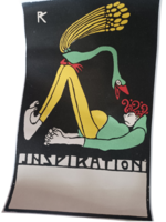 Karakteres, színes vintage poszter reprodukciója, 77*50 cm, plakát, reprint