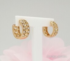 Xuping aranyozott antiallergén karika fülbevaló, 15 mm (3056)