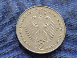 Németország 2 Mark 1985 G (Dr.Kurt Schumacher)