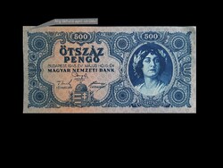 500 PENGŐ - 1945 - Háború utáni bankjegy!