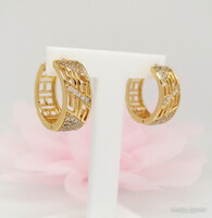 Xuping aranyozott antiallergén karika fülbevaló, 19 mm (4019)