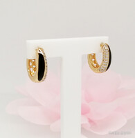 Xuping aranyozott antiallergén karika fülbevaló, 14 mm (4043)