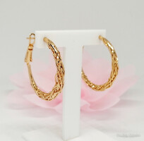 Xuping aranyozott antiallergén karika fülbevaló, 30 mm (3069)