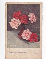 HÚ:119 Húsvéti képeslap "Postatiszta" Foltos viseletes!
