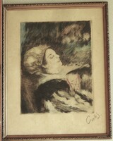 (N) Csók István (1865-1961) : Báthory Erzsébet