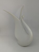 Royal Dux porcelán art deco hattyú!