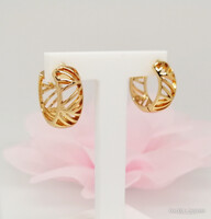 Xuping aranyozott antiallergén karika fülbevaló, 16 mm (4029)