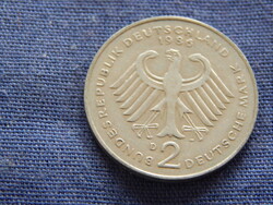 Németország 2 Mark 1986 D (Dr.Kurt Schumacher)