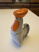 Retro porcelán sószóró kakas