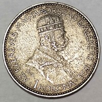 FJ ezüst 1korona Millenniumi 1896