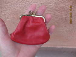 Retro small red wallet