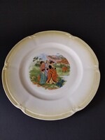 Drasche, japán jelenetes tányér