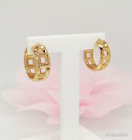 Xuping aranyozott antiallergén karika fülbevaló, 15 mm (4036)