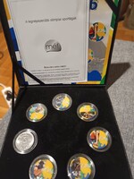 Numizmatika, 2016 Rio nyári olimpia emlèkèrmeszett