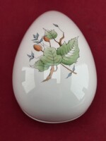 Herendi Hecsedli mintás tojás bonbonier