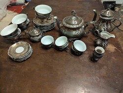 Rudolf Wachter Bavaria – „Feinsilber Dekor” mokka- vagy teáskészlet