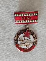 Szocialista 045 -  MHSZ Kiváló Munkáért - Magyar Honvédelmi Szövetség - Kádár korszak 1957–1989