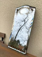 Antik velecei stílusú szecessziós hatású asztali vagy régi kis fali tükör