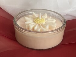 Szójaviasz illatgyertya marfarétás