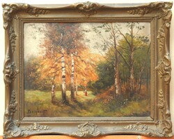 (N) Beregi T. jelzés (20.sz.első fele) : Erdei tisztás