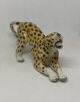 Ens Volkstedt porcelán Leopárd "RITKA"!