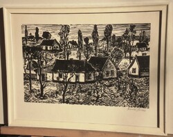 (K) Bordás Ferenc (1911-1982) : Falu