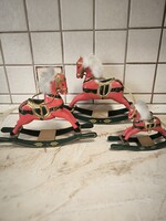 Wooden figure rocking horse for sale! 3 pcs together