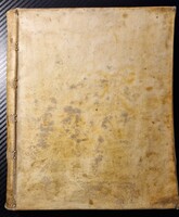 18. századi latin jogi könyv, kéziratos jegyzetekkel (1736)