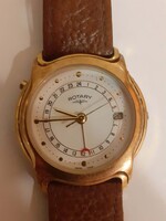 Rotary svájci férfi karóra, quartz, kisméretű