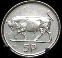 Írország 5 penny, 1996 D10H6
