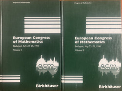 Balog Antal; Katona Gyula; O. H. Recski András és Szász Domokos (szerk.): European Congress of Mathematics I-II. - Budapest, July 22–26, 1996