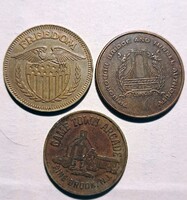 Amerikai zseton csomag – közlekedési + játéktermi (USA token lot