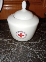 Magyar Vöröskereszt porcelán cukortartó Több száz Aukció és Akció a termékeim között