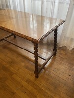 Koloniál stílusú dohányzó asztal - nagy