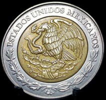 Mexikó 2 peso, 2002 B16A3