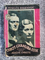 Agatha Christie: Poirot gyanuba esik. 1 pengős regények. 1935. első magyar nyelvű kiadás