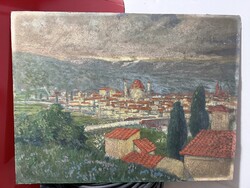 Jaschik Álmos: Firenze? Festmény
