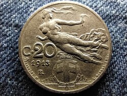 Olaszország III. Viktor Emánuel (1900-1946) 20 Centesimi 1913 R