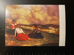 Képeslap - Festmény Glatz Oszkár