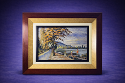 Őszi Jelenet - Olajfestmény