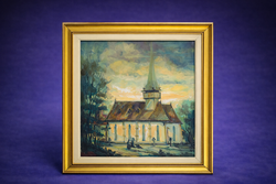 Gedeon Zoltán Olajfestmény