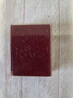 Minikönyv 1919-1969