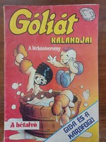 Góliàt kalandjai/1986/ Születésnapra Ajàndèknak Gyüjtemènybe Kèpregèny