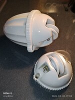 Zsolnay porcelán lámpa súly szett