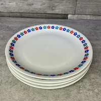 Alföldi porcelán Bella virágmintás porcelán lapostányér szett