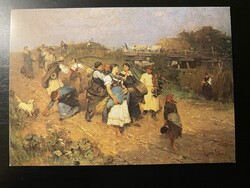 Képeslap - festmény - Deák-Ébner Lajos