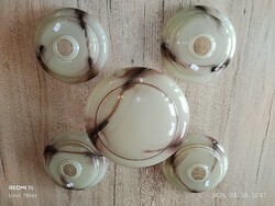 Art Deco csillár búra szett