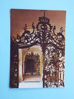 Képeslap (25) - Eger - A Vármegyeháza kovácsoltvas kapuja 1970-es évek - (Foto: Dr. Bérczi Lóránt)