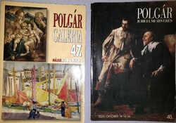 2 db. Polgár Galéria és Aukciós Ház- árverési katalógus.